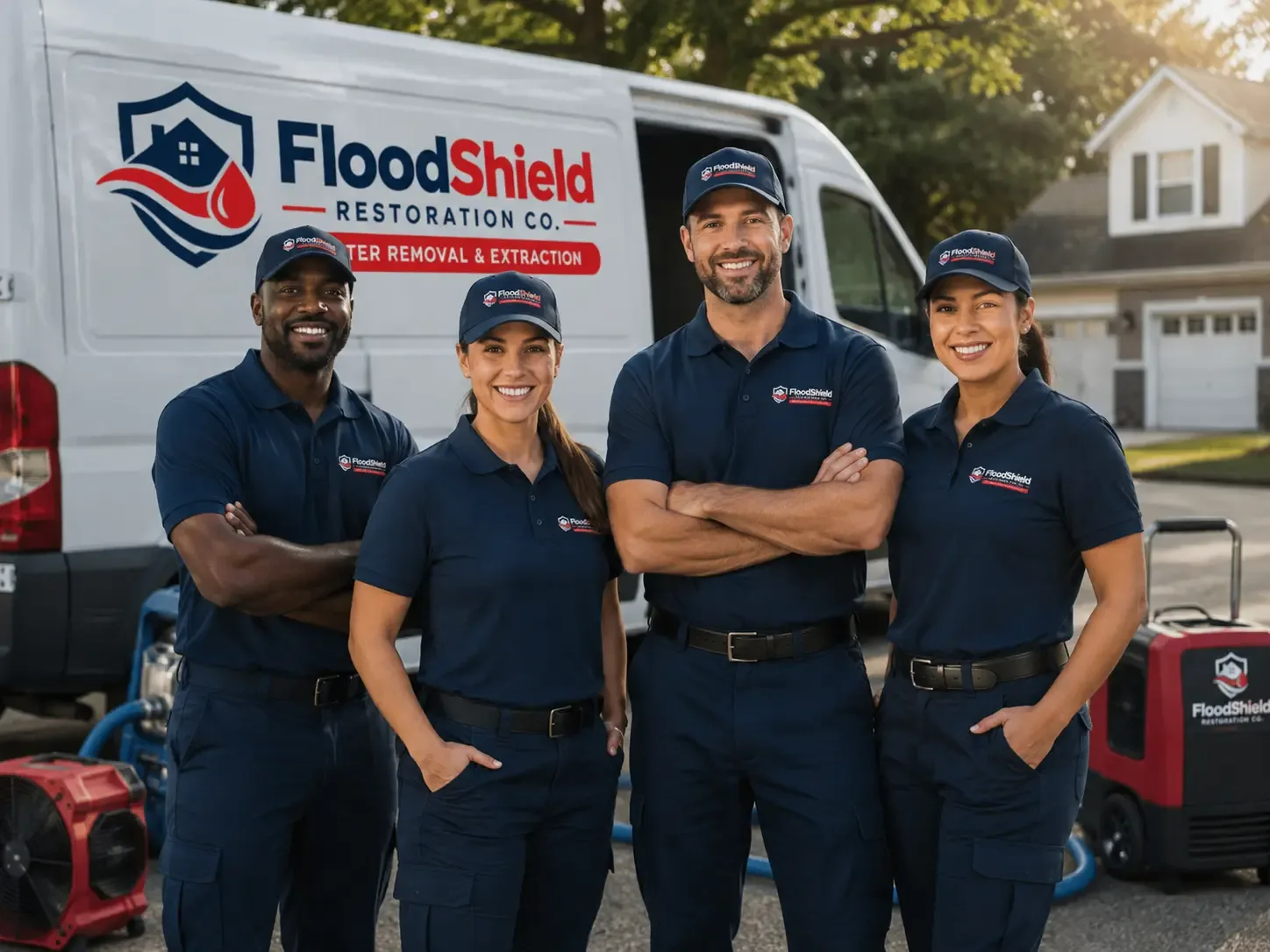Flood Damage Restoration company in Woodman, WI
